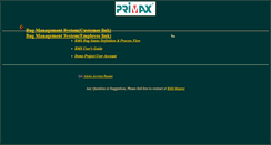 Desktop Screenshot of bms.primax.com.tw